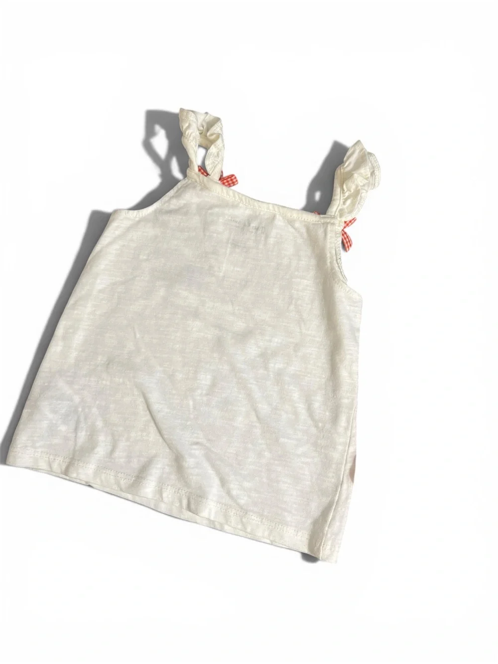 Juicy Couture Kids Set 4 Red Gingham Shorts & Tank Top Outfit